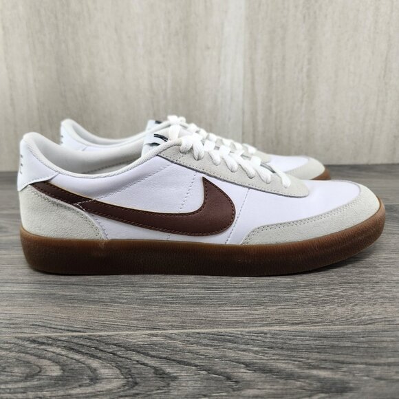 Nike Killshot 2 Leather Size 10 Mens White Cacao Gum Med Brown Athletic Sneakers - Picture 2 of 11